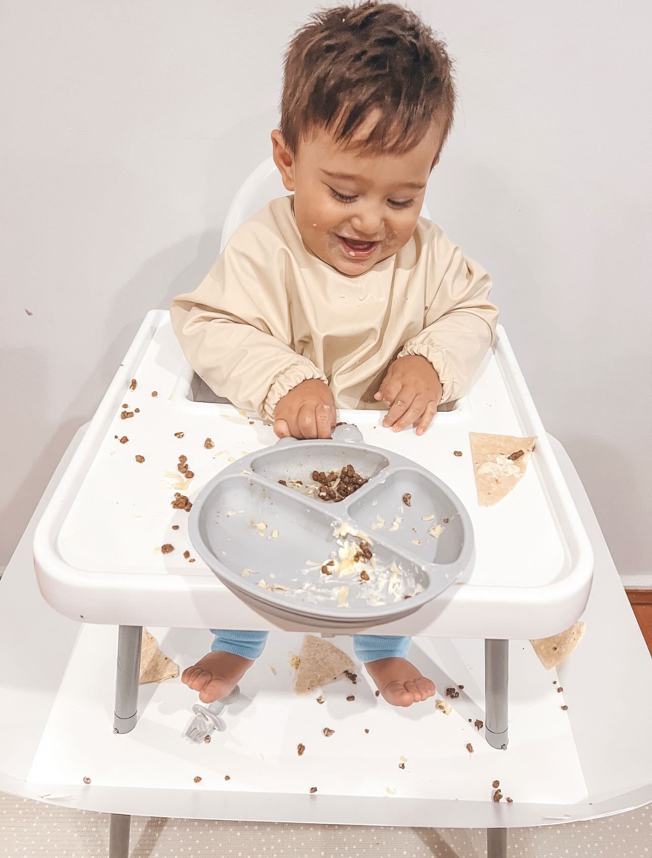 Bestie Bib – Long Sleeve Toddler Bib