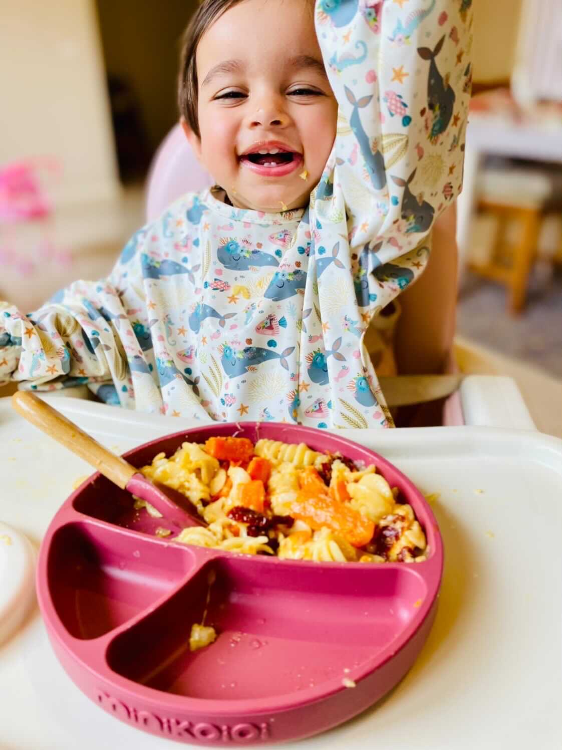 Bestie Bib – Long Sleeve Toddler Bib