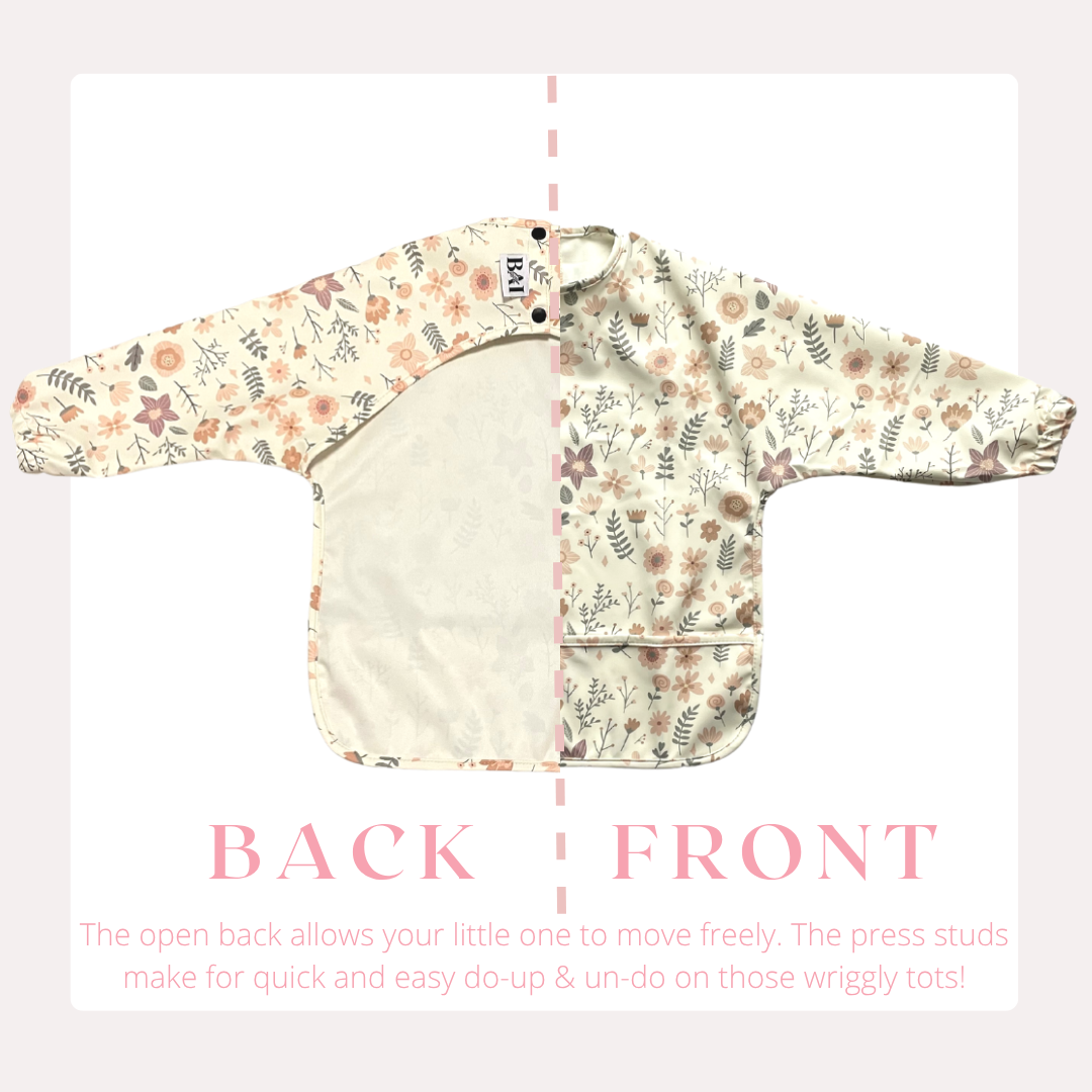 Bestie Bib – Long Sleeve Toddler Bib