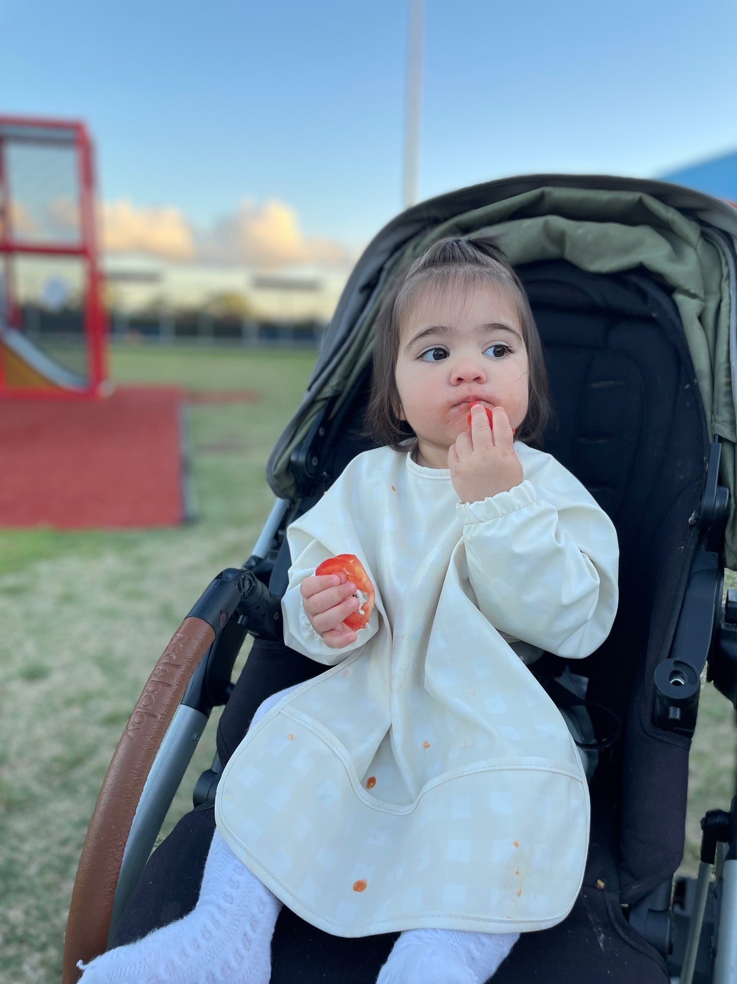 Bestie Bib – Long Sleeve Toddler Bib