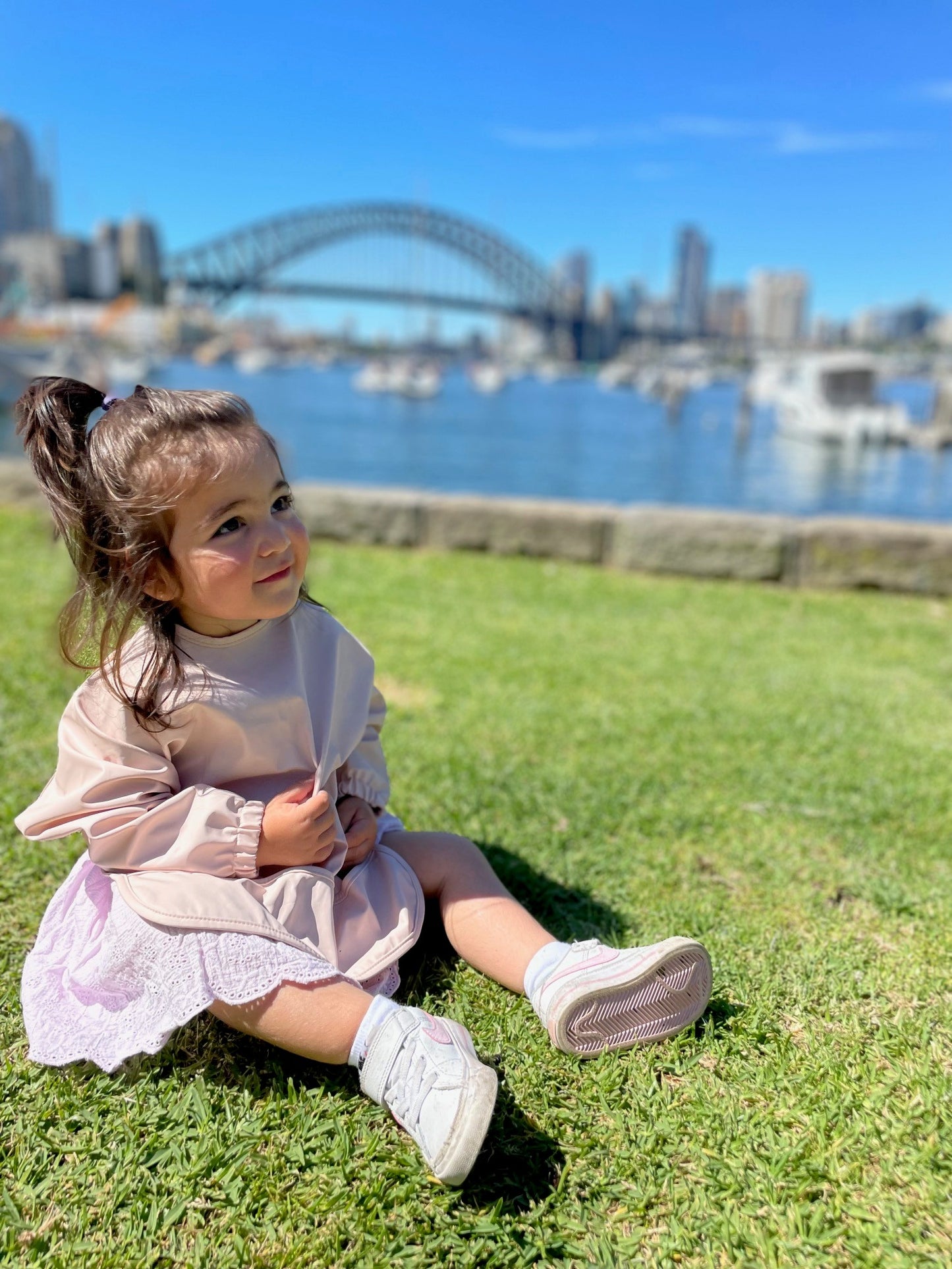 Bestie Bib – Long Sleeve Toddler Bib